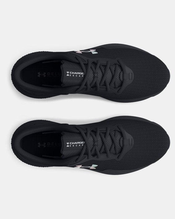 Women's UA Charged Escape 4 D Iridescent Running Shoes, Black, pdpMainDesktop image number 2